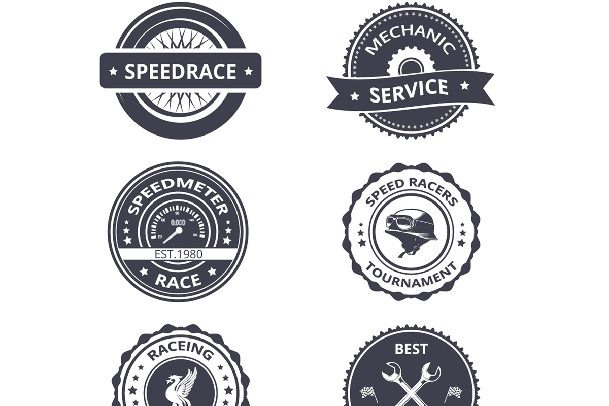 Badge Design Logo Set template