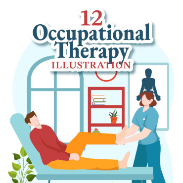 Therapy Medical Illustrations Templates 374476