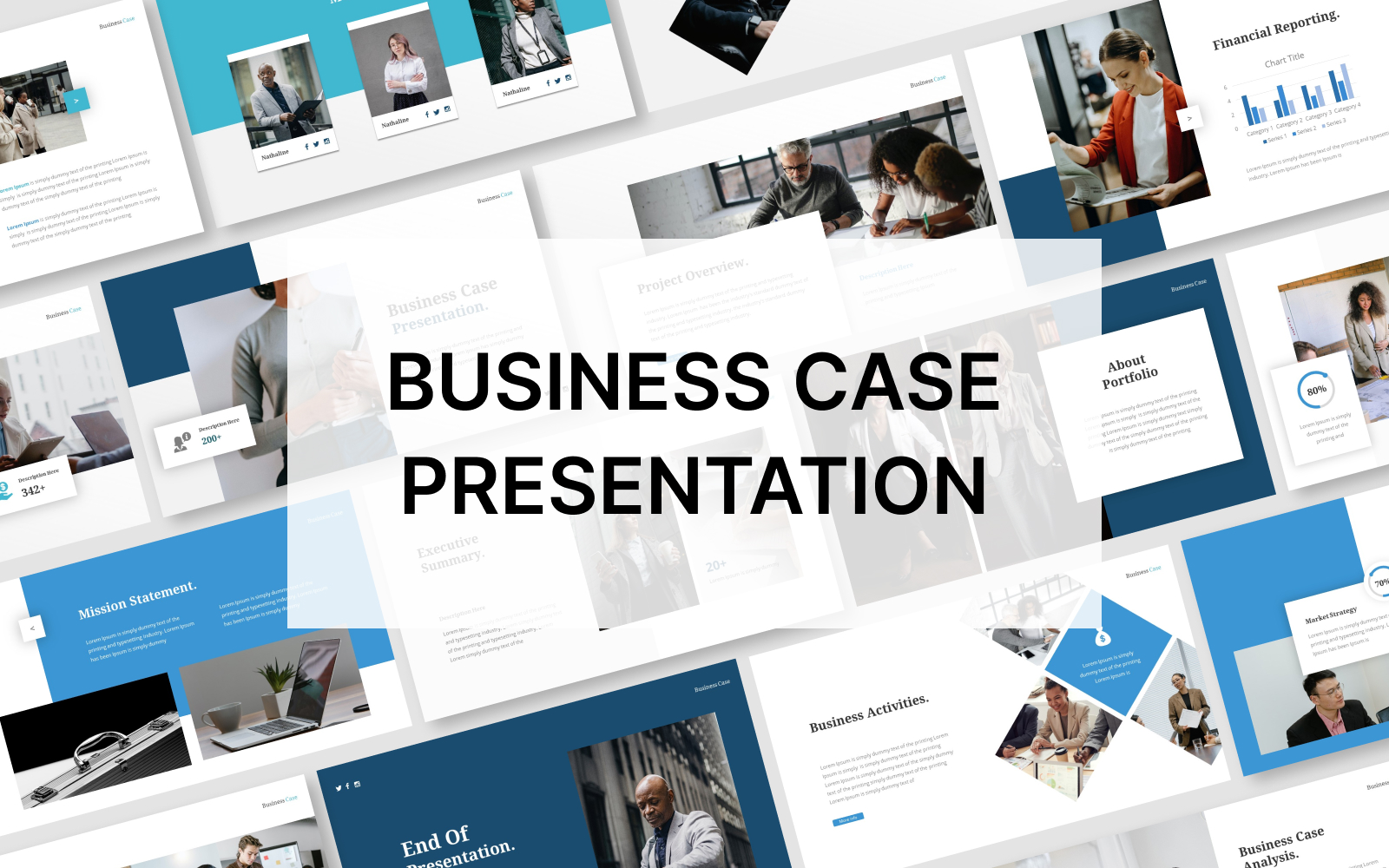 Business Case Keynote Presentation Template