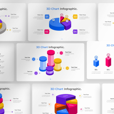 Chart Infographic PowerPoint Templates 374505