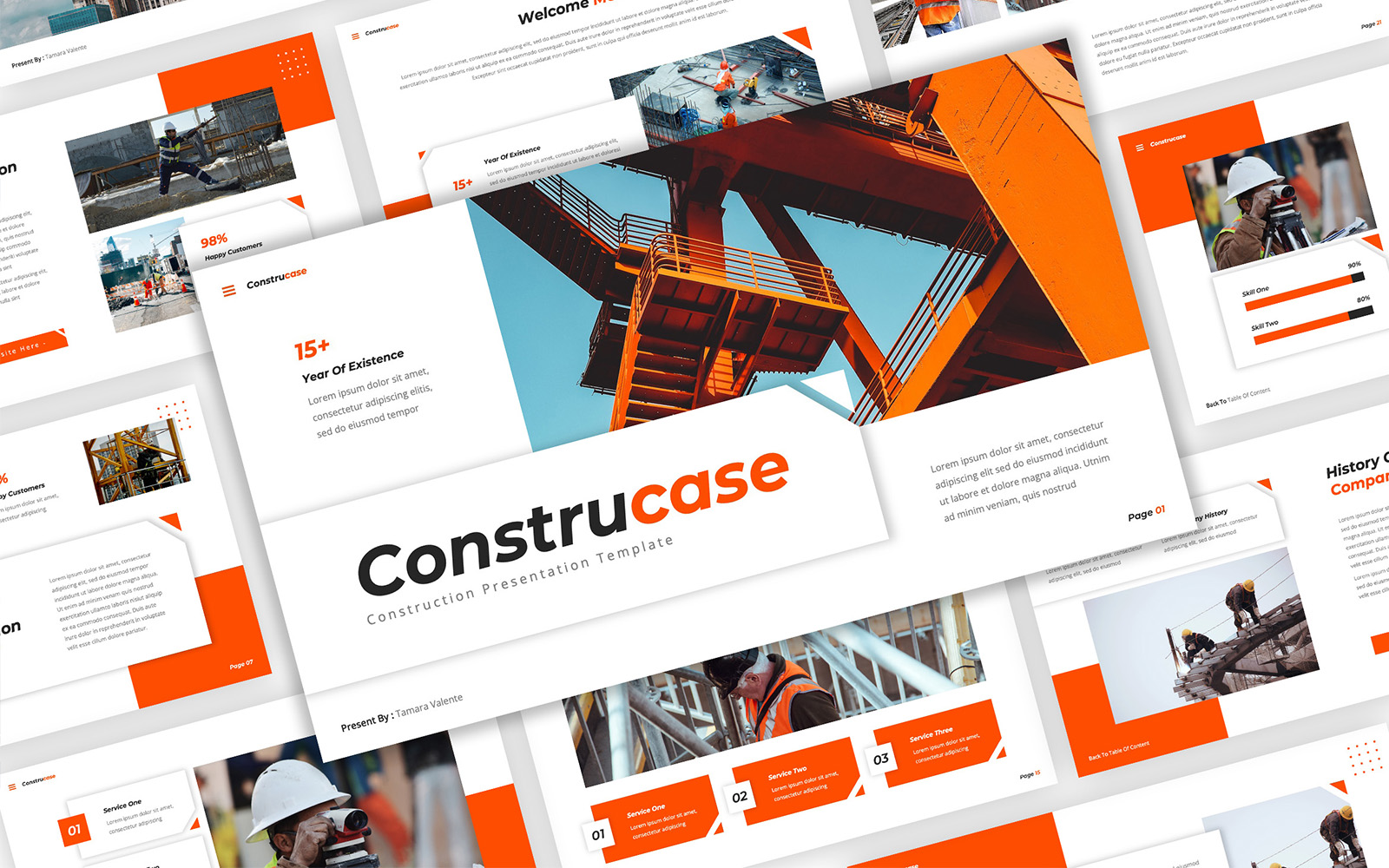 Construcase - Construction Keynote Template