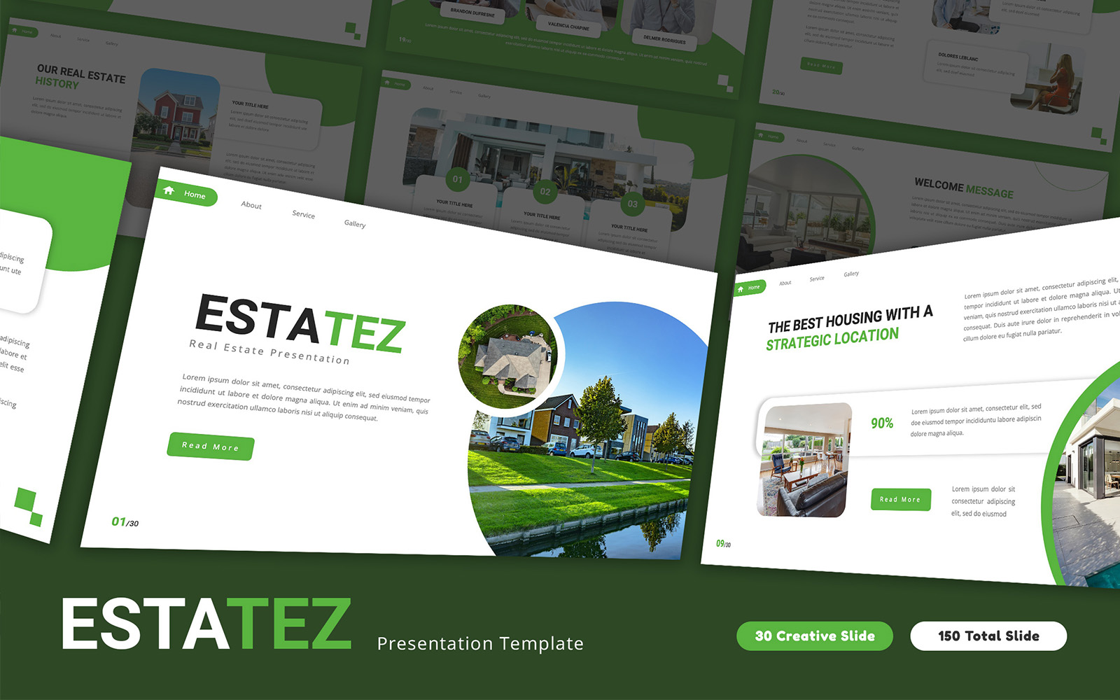 Estatez - Real Estate Keynote Template