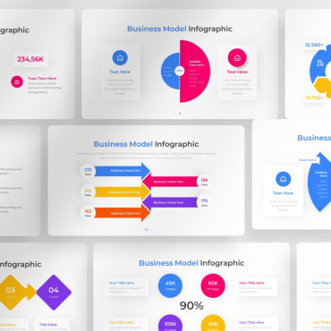 Model Infographic PowerPoint Templates 374579