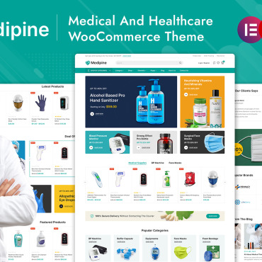 Medical Medicine WooCommerce Themes 374586