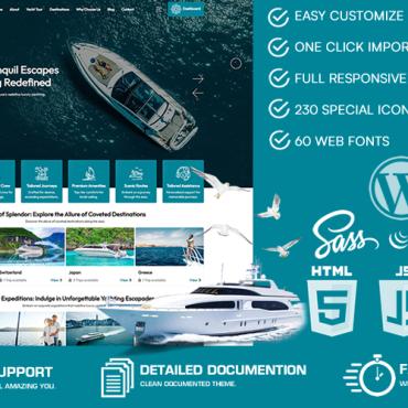 Yacht Rental WordPress Themes 374588