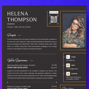 Clean Clean Resume Templates 374633