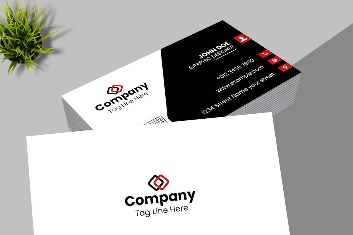 Business card Layout Template