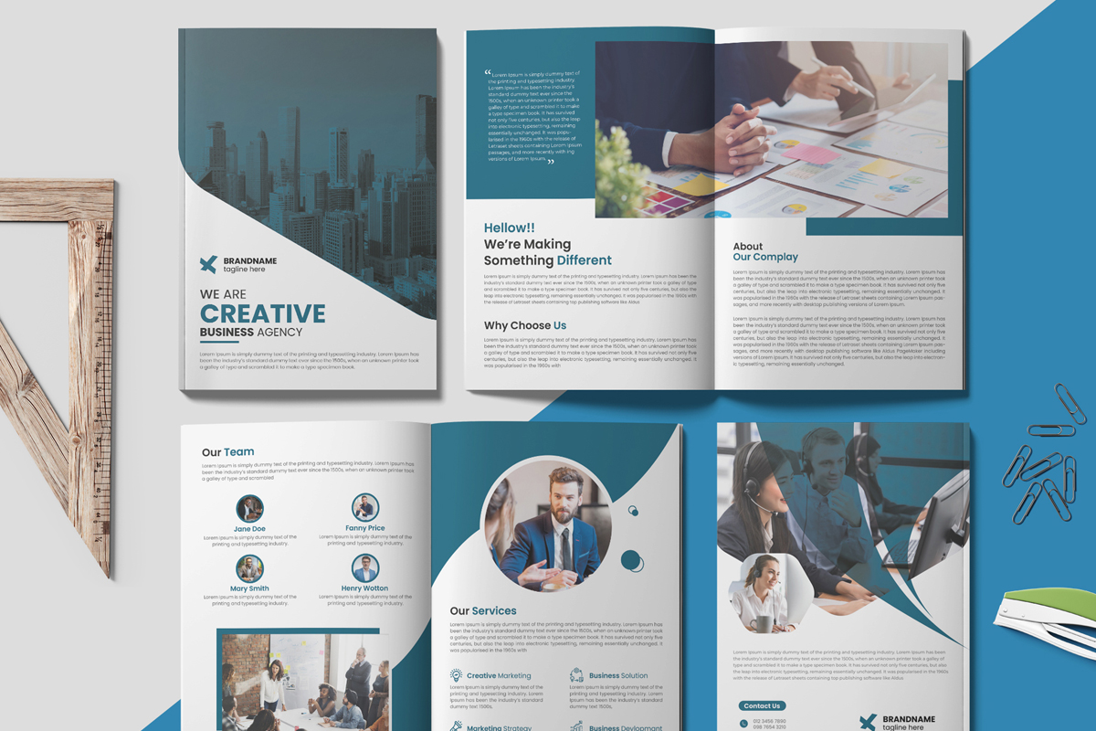 Creative Business Brochure Design Template