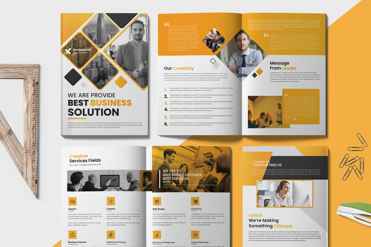 Professional Business Brochure Design