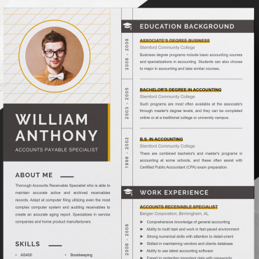 Clean Clean Resume Templates 374700