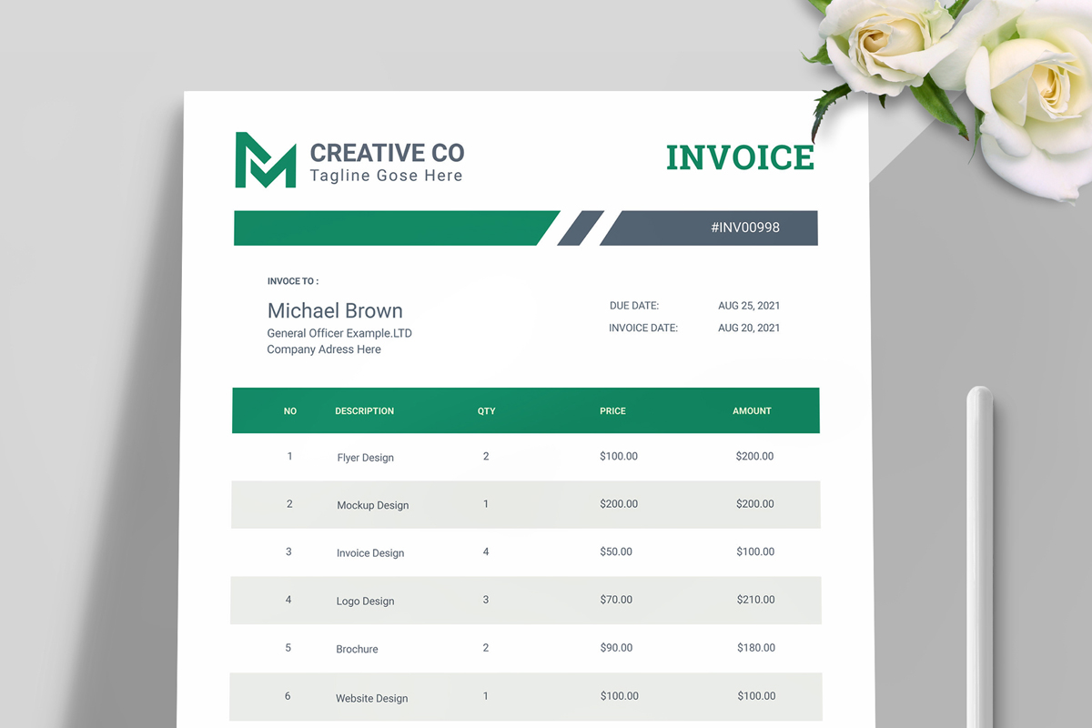 Creative Invoice Templates