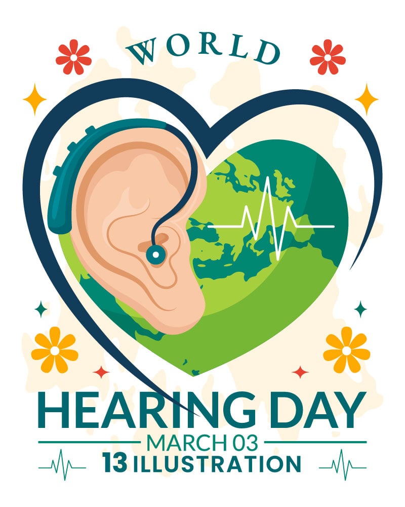 13 World Hearing Day Illustration