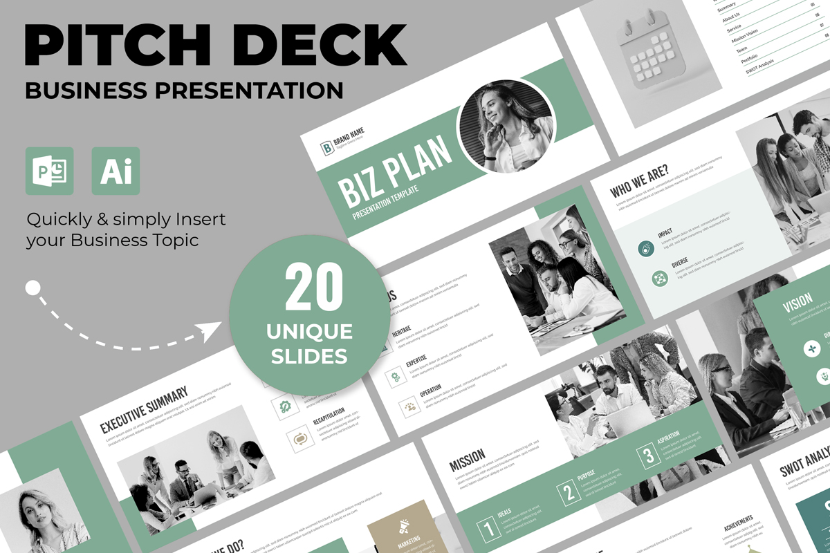 Biz Plan Business Presentation Design
