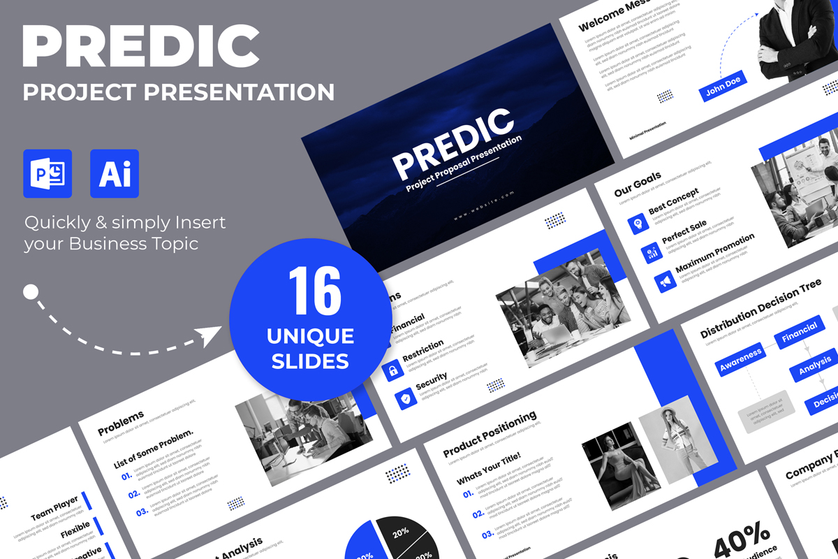 Minimal Project Proposal Presentation Template