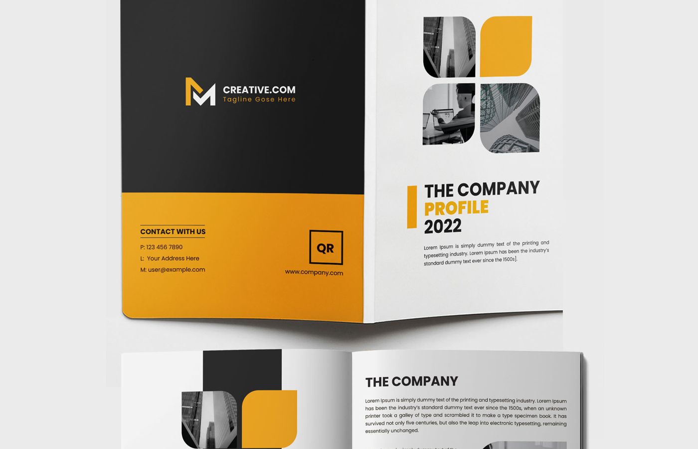 Creative Company Profile Book
