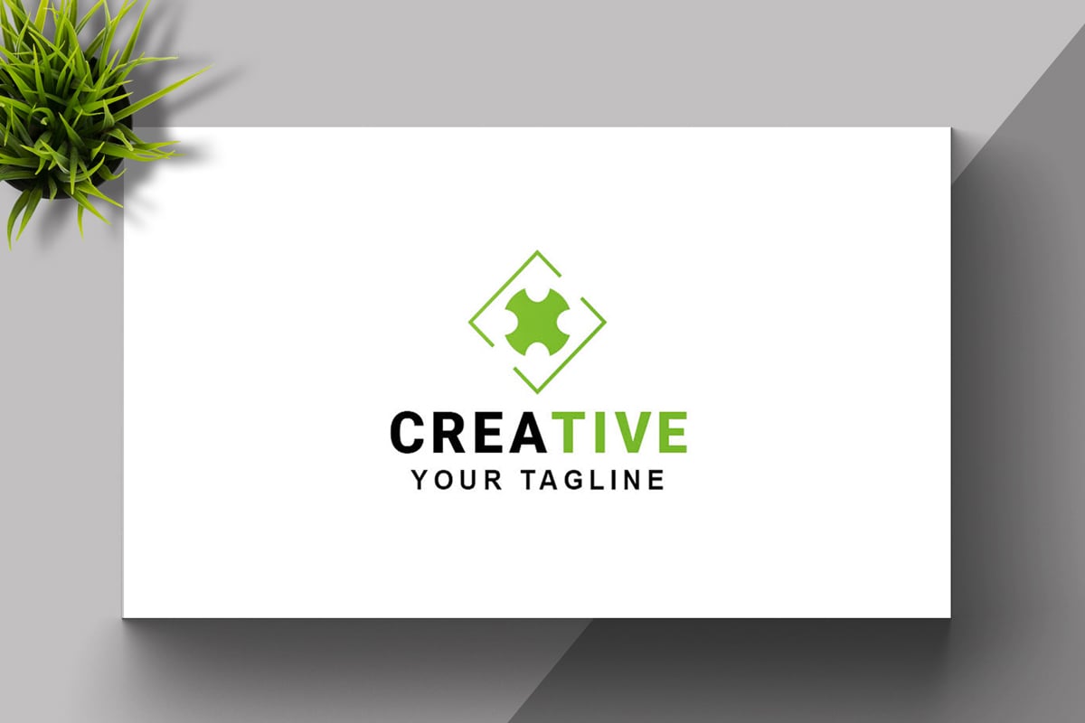 White Corporate Business Card