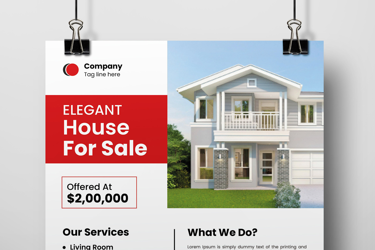 Real Estate Business Flyer Templates
