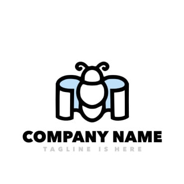 Honeycomb Paper Logo Templates 374958