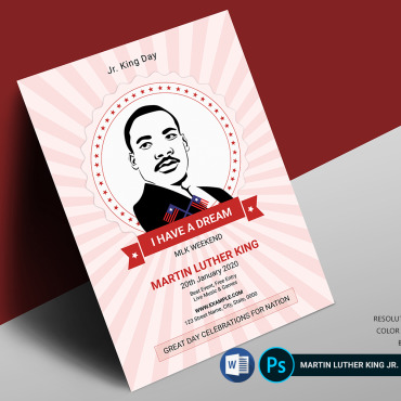 Luther King Corporate Identity 375137