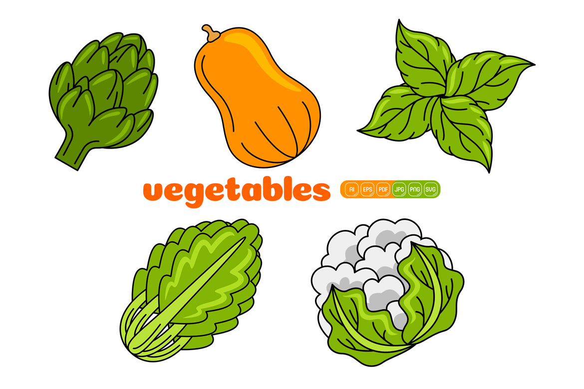 Vegetables Vector Pack #01