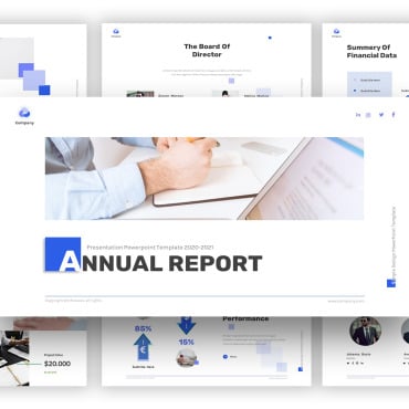 Annual Branding PowerPoint Templates 375173