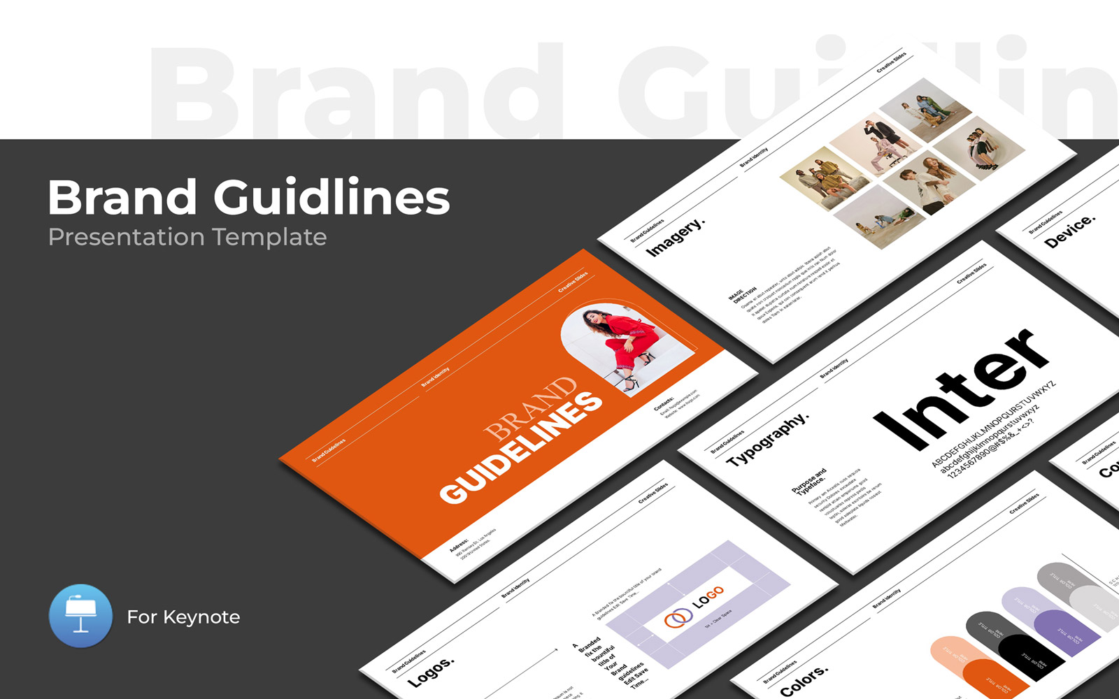 Creative Brand Guideline Keynote Template