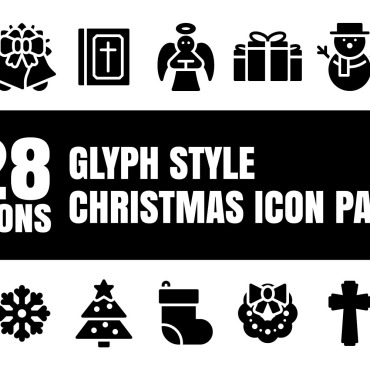 Merry Christmas Icon Sets 375252