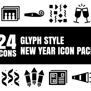 Year Happy Icon Sets 375258