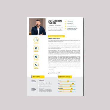 Business Clean Resume Templates 375271