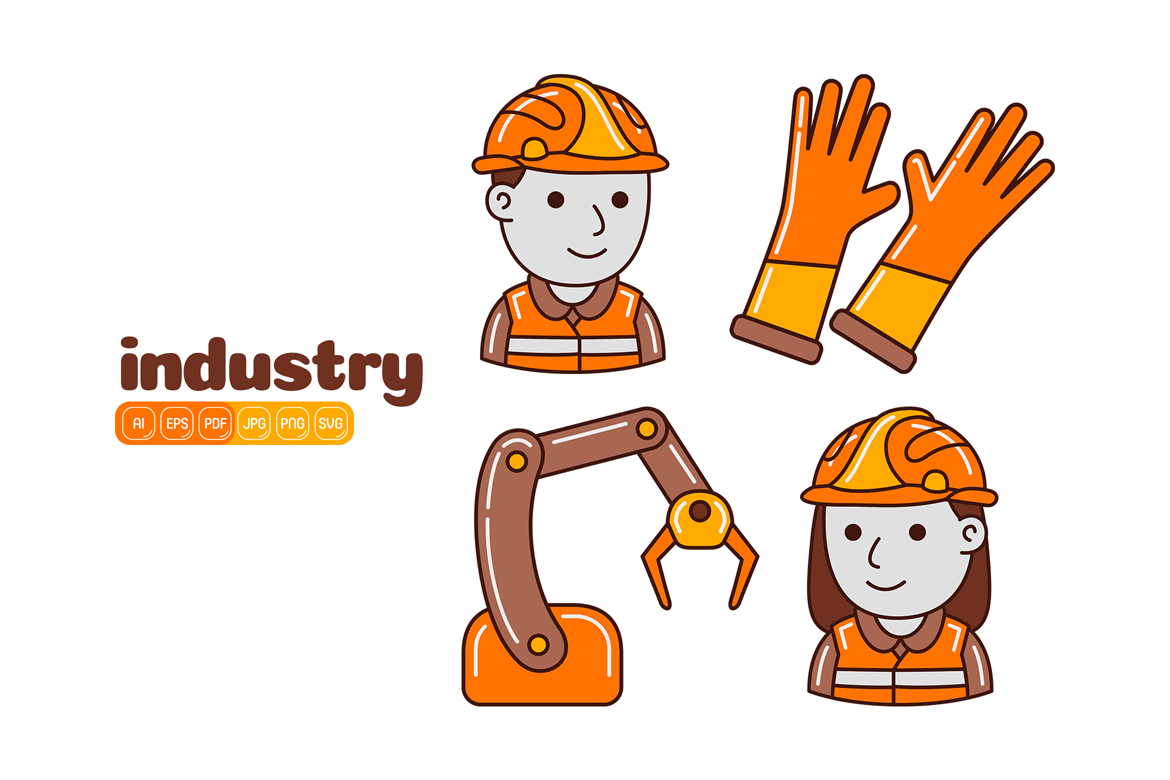 Industry Icon Vector Pack #02