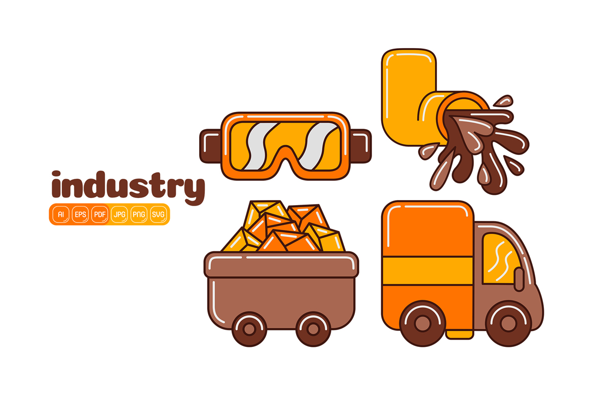 Industry Icon Vector Pack #03