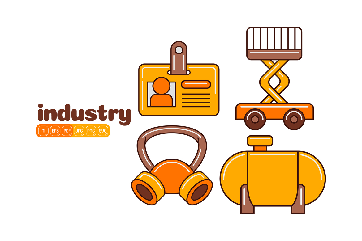 Industry Icon Vector Pack #06