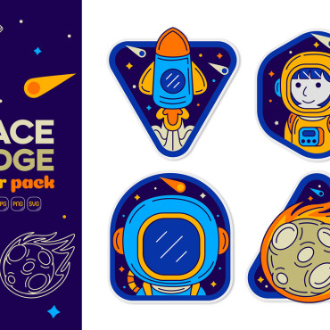 Universe Space Vectors Templates 375371