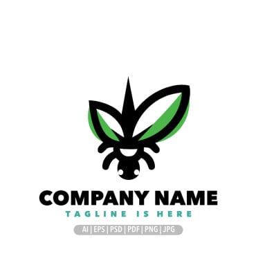 Botany Dragonfly Logo Templates 375380