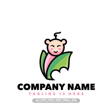 Baby Leaf Logo Templates 375381