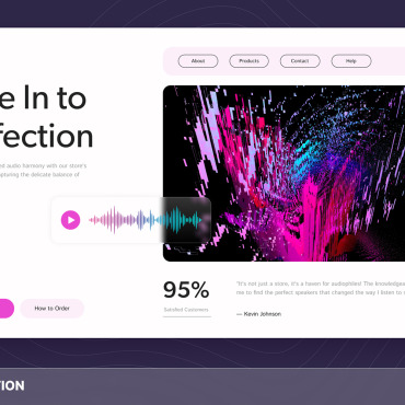 Audio Stereo UI Elements 375389