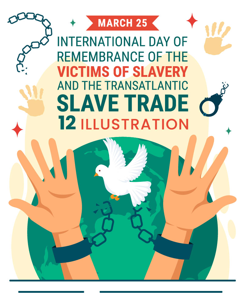 12 the Victims of Slavery and the Transatlantic Slave Illustration