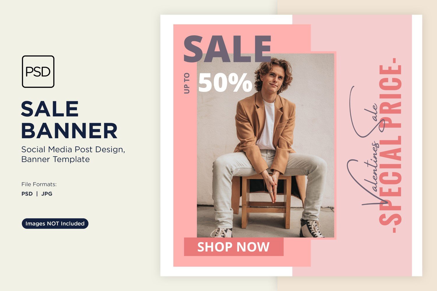 New Arrival Fashion Sale Banner Design Template 1