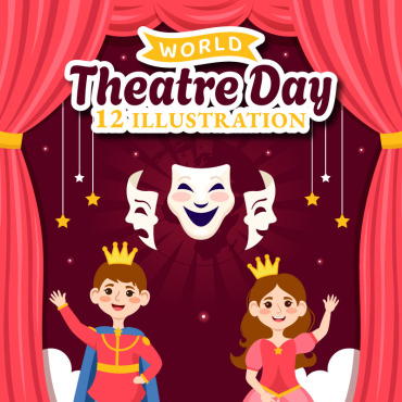 Day Theater Illustrations Templates 375499