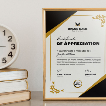 Appreciation Award Corporate Identity 375648