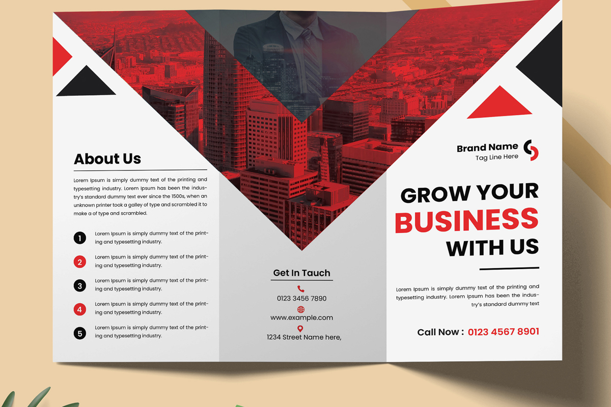 Creative Business Trifold Brochure