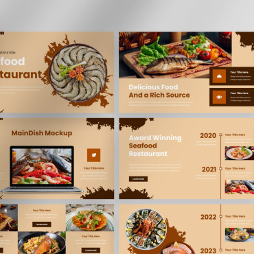 Restaurant Gourmet PowerPoint Templates 375685