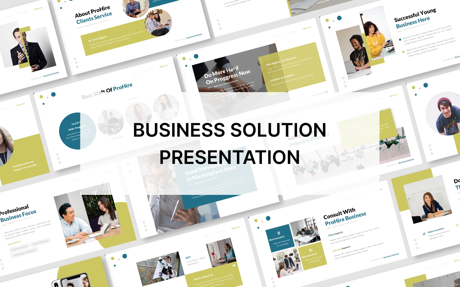 Business Solution Google Slides Presentation Template