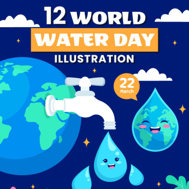 Day Water Illustrations Templates 375824