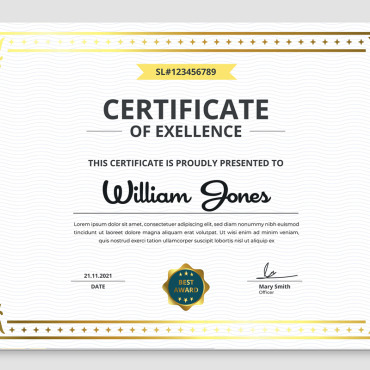 Excellence Award Corporate Identity 375829