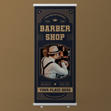 Banner Barber Corporate Identity 375913