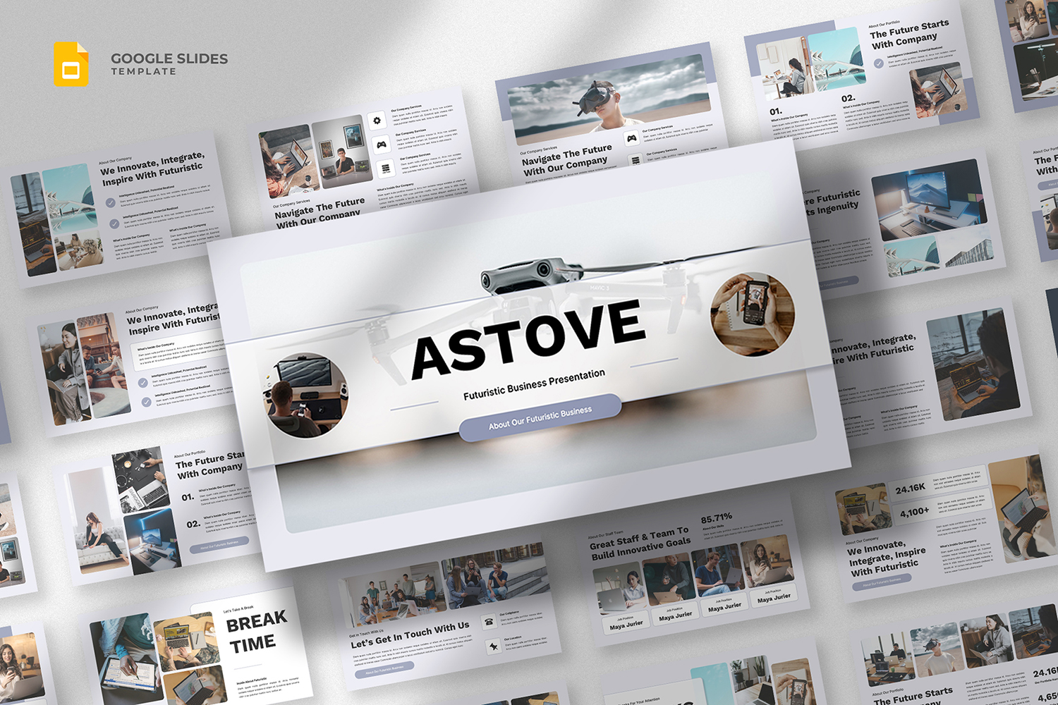 Astove - Technology Company Google Slides Template