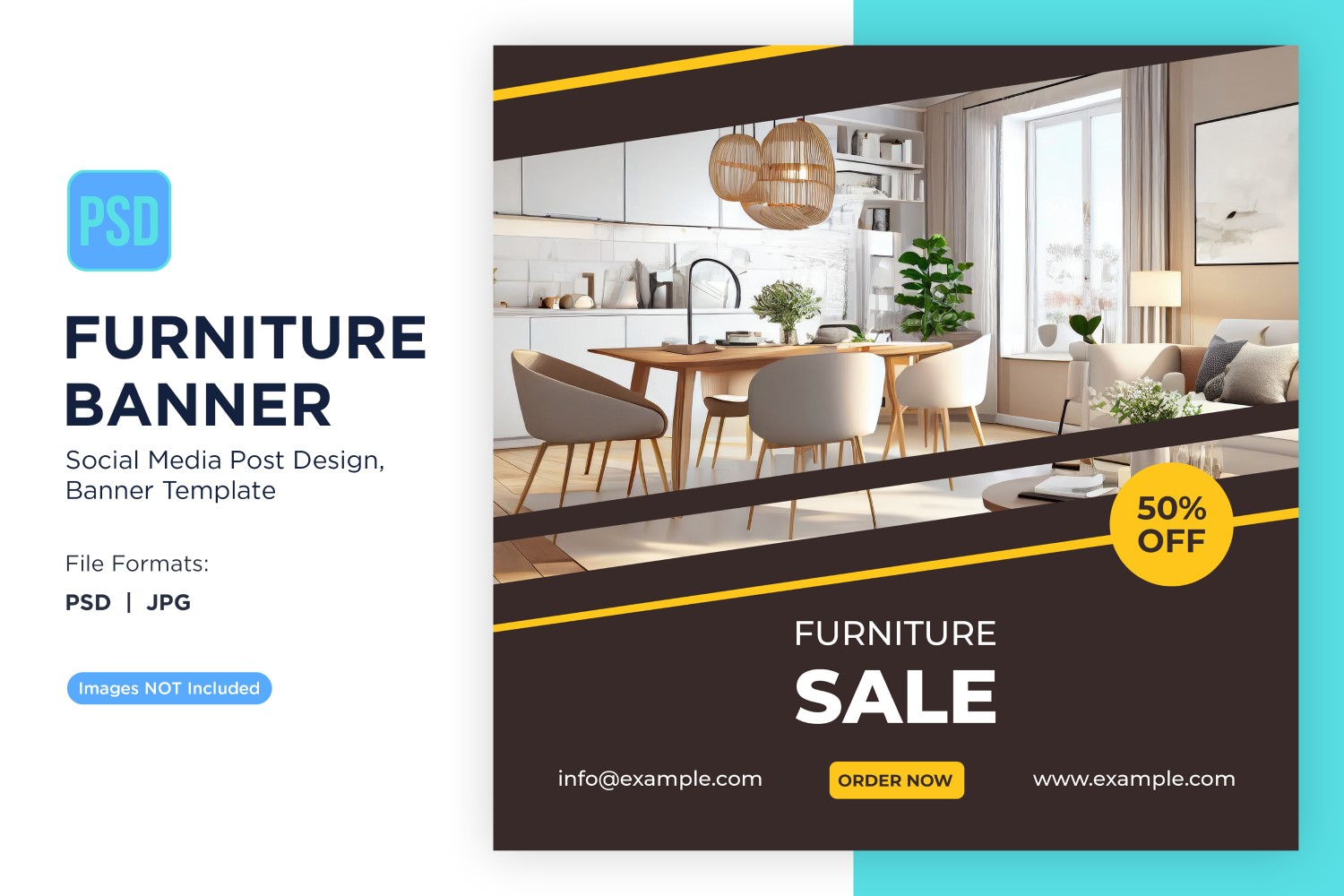 Furniture Sale Banner Design Template