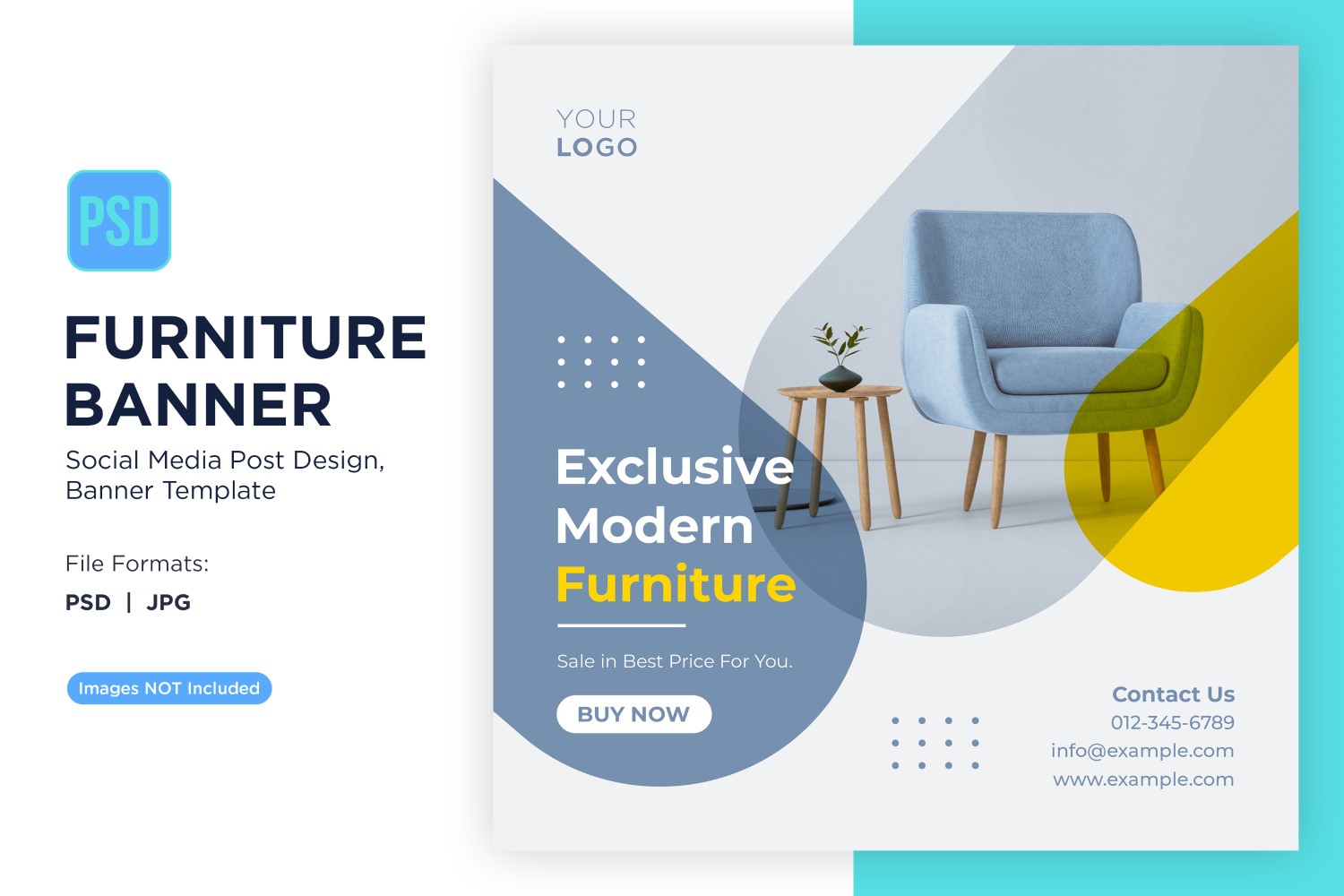 Exclusive Modern Furniture Banner Design Template