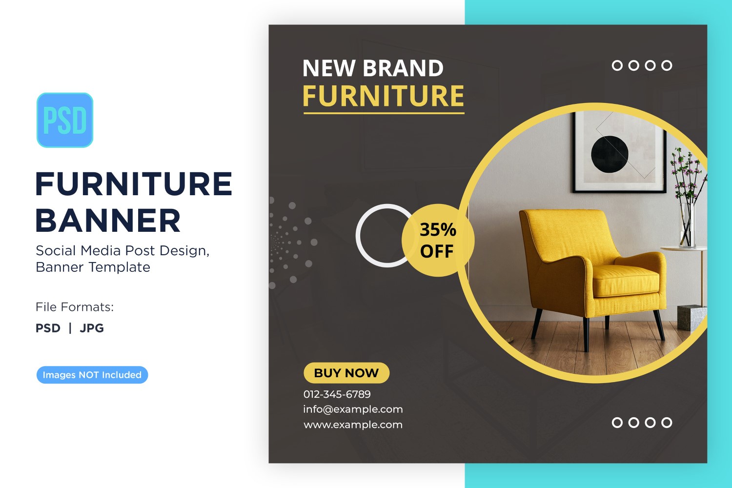 New Brand Furniture Banner Design Template 2